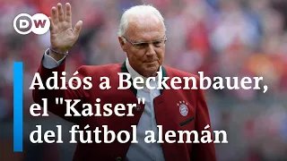 Murió la "leyenda" alemana del fútbol, Franz Beckenbauer