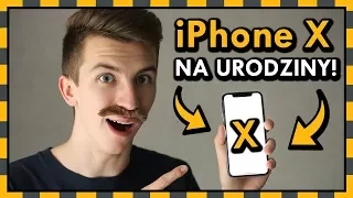 DOSTAŁEM iPhone X na urodziny! ◉_◉ Nie zgadniesz od kogo!