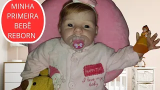 MINHA PRIMEIRA BEBÊ REBORN: TEM 13 ANOS ESTÁ COMIGO #bebereborn #cutebaby #coleção #babies #babygirl