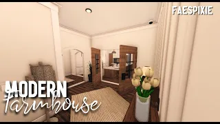 Modern Family Farmhouse l 700k l Welcome to Bloxburg l Faespixie