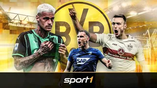 Der neue BVB! Kommen Kalajdzic, Raum & Co.? | SPORT1 TRANSFERMARKT-SHOW