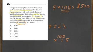 HiSET Math FPT-6A #1