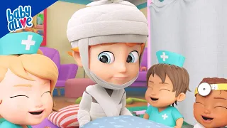 Conozca a los Baby Doctors 👶🧑‍⚕️ NUEVOS Episodios de Baby Alive 👶🧑‍⚕️ Dibujos Animados