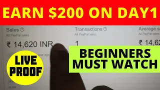 $200 ON DAY 1 (QUICKLY) | Best Way To Earn Money Online As A Beginner With No Skill (2022)