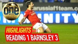 Reading 1 Barnsley 3 Highlights - Championship 2013/14