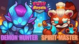 Can DEMON HUNTER Beat the SPIRIT MASTER? | PvP | Rush Royale