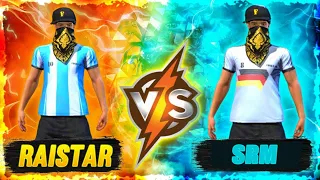 RAISTAR VS SRM  1 VS 1🔥 GOD LEVEL CLASH !!!🔥