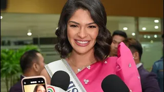Reigning Miss Universe Sheynnis Palacios ARRIVES IN MANILA