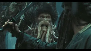 Karayip Korsanları: Dünyanın Sonu - Jack Sparrow vs Davy Jones | Türkçe Dublaj