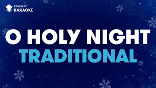 O Holy Night - Traditional | KARAOKE WITH LYRICS