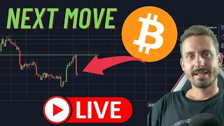 🚨CAUTION ON NEXT MOVE FOR BITCOIN! (Live Analysis)