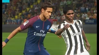 [HD] Neymar vs Juventus - Gameplay PES 2018 Solo Superstar