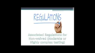 CLIA Regulation Fundamentals and Recent Updates