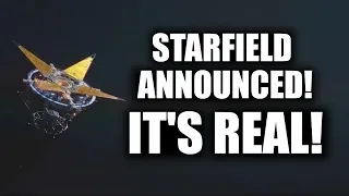 STARFIELD ANNOUNCED! - IT'S REAL! - SCI-FI BETHESDA GAME