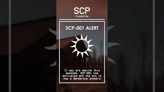 SCP-001 When Day Breaks #short