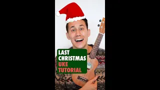 Last Christmas EASY ukulele tutorial #ukuleletutorial #wham #ukulele