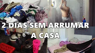 2 DIAS SEM ARRUMAR A CASA+MARIDO AJUDOU NA FAXINA | Paloma Oliveira