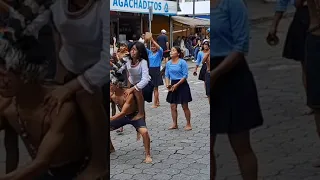 Unidad Educativa “Canelos” - Desfile Cultural de las Nacionalidades. | Fiestas de Puyo 2023