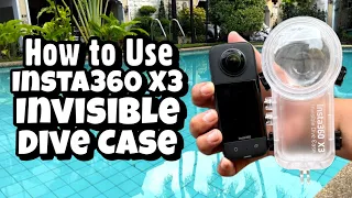 HOW TO USE INSTA360 X3 INVISIBLE CASE