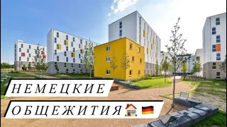 Общежития в Германии | Как живут студенты | Обзор комнаты🚪🔑