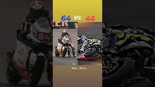 😌💥64 vs 46 tarck race💯😈|||#64 #46rosarios  #rider