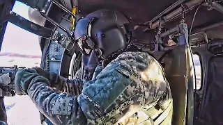 Blackhawk Helicopter Door Gunner • U.S. Army