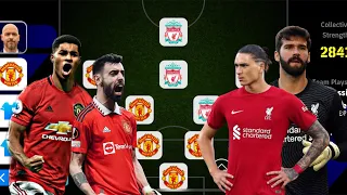 Tour Event English Clubs!! Manchester United vs Liverpool #pes #pes2021 #efootball2023 #efootball