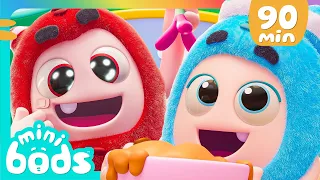 Tasty Tasty Cupcake!! - Minibods | Mini Oddbods | Baby Oddbods | Funny Cartoons For Kids