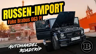 Der dubiose Moskau Import! Mercedes G63 mit Fake Brabus Bodykit? | Autohandel Roadtrip ohne Erfolg?