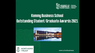 KBS / Northern Trust Outstanding Student/Graduate Awards 2021