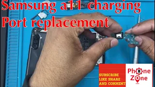 #Samsung A11 charging port replacement