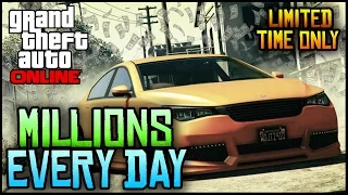 GTA 5 Online - MAKE MILLIONS EVERY DAY! (NEW GTA 5 Limited Double Money & RP Heist!)