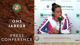 Ons Jabeur Press Conference after Round 1 | Roland-Garros 2022