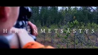 Hirvenmetsästystä / Moose hunting in Finland