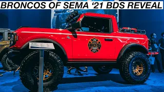 Ford Broncos of Sema 2021 BDS Ford Bronco Reveal