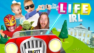 The Game of Life, in real life - Be a Jedi a Super Hero, or a Youtuber! K-City