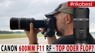 Canon RF 600mm F11 IS STM - das RF Teleobjektiv Leichtgewicht mit Lichtschwäche im Test [Deutsch]