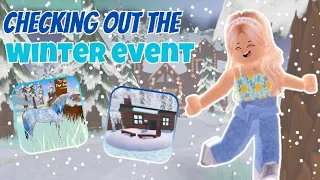 Winter Event *OUT NOW!* Checking Out the Update! ❄️ | Wild Horse Islands