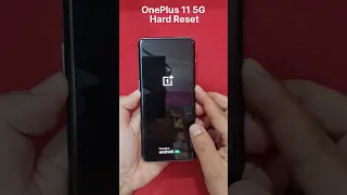 OnePlus 11 5G Hard Reset