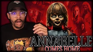 SHE'S BAAAAAACK "ANNABELLE COMES HOME" MOVIE REACTION!