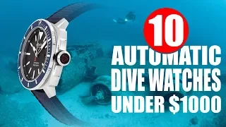 10 Automatic Dive Watches Under 1000 Dollars