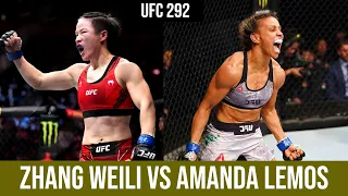 UFC 292: Zhang Weili vs Amanda Lemos: Fight Preview | #ufc292