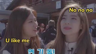 Sana flirting with Dahyun