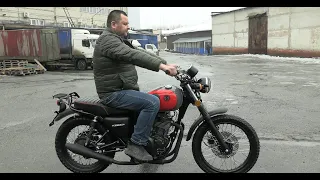 Мотоцикл COMBAT 400. Мечта поэта. Снова в продаже. Обзор.