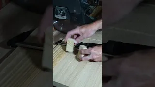 Stop block for saw - woodworking tips and tricks