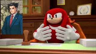 Knuckles Rates Ace Attorney Cases