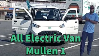 I get to Test Drive Mullen One All Electric Van