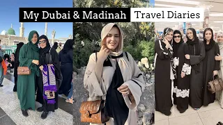 MY DUBAI & MADINAH TRAVEL DIARIES I PART 1 OF MY UMRAH WITH FAMILY | Beyond Beauty Natasha |