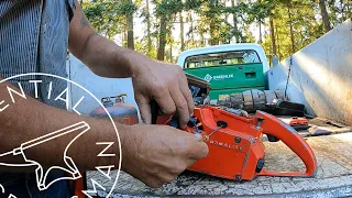 Celebrity Logger Teaches Me How to Maintain My Chainsaw