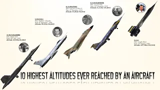 10 of the Highest Altitudes Ever Reached by an Aircraft (World Record)